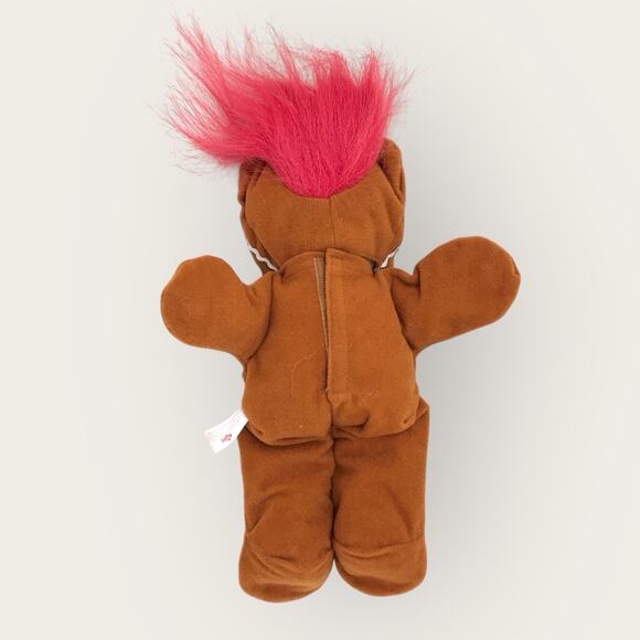 Russ Troll Kidz 10" Plush Wee Gingerbread Man Christmas Vintage Holiday Doll - Picture 5 of 6